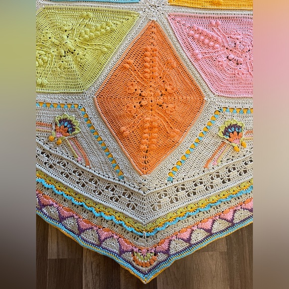 Ubuntu Crochet Throw - 100% cotton - Picture 4 of 6